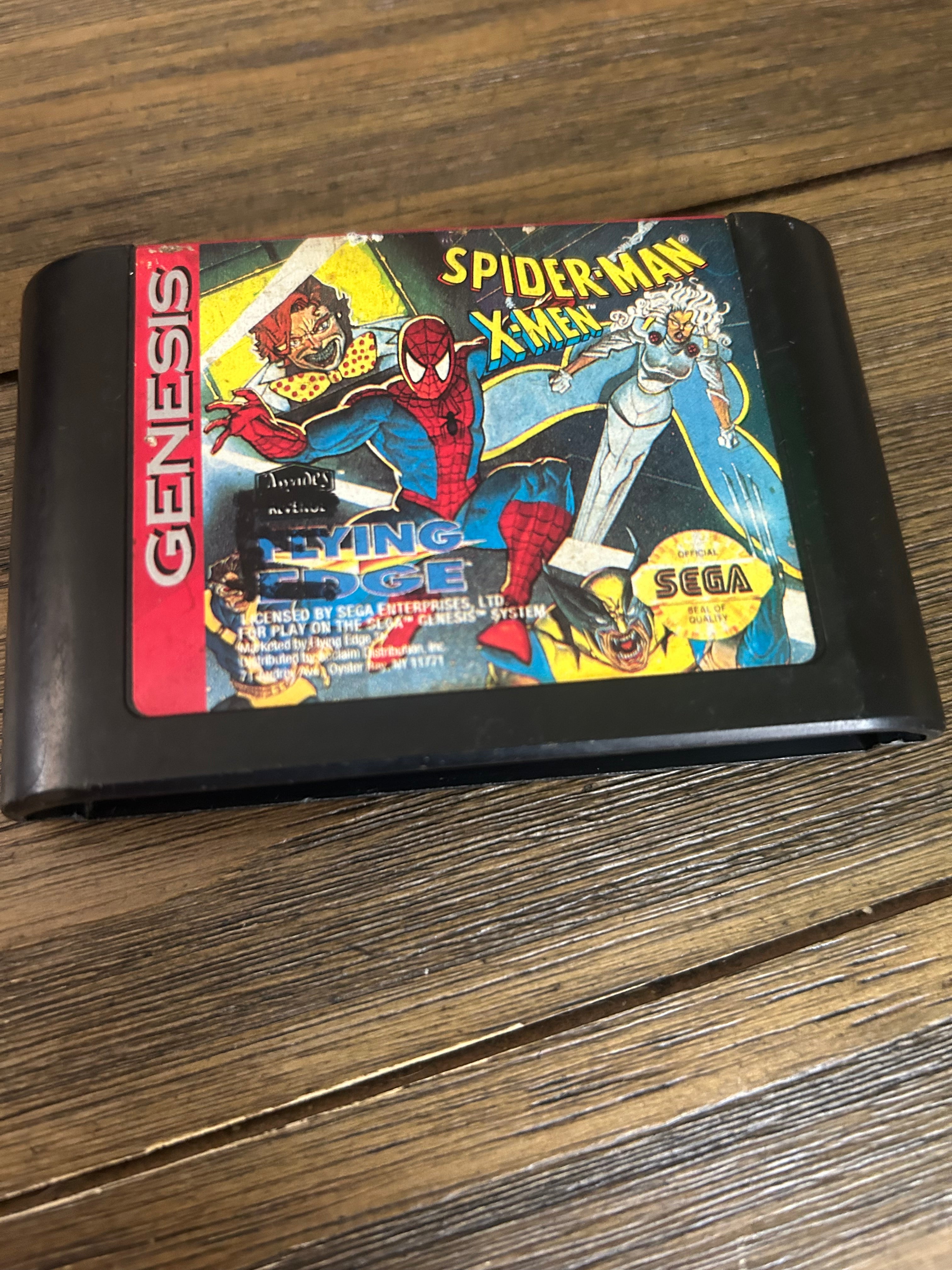 Spider-Man X-men sega genesis