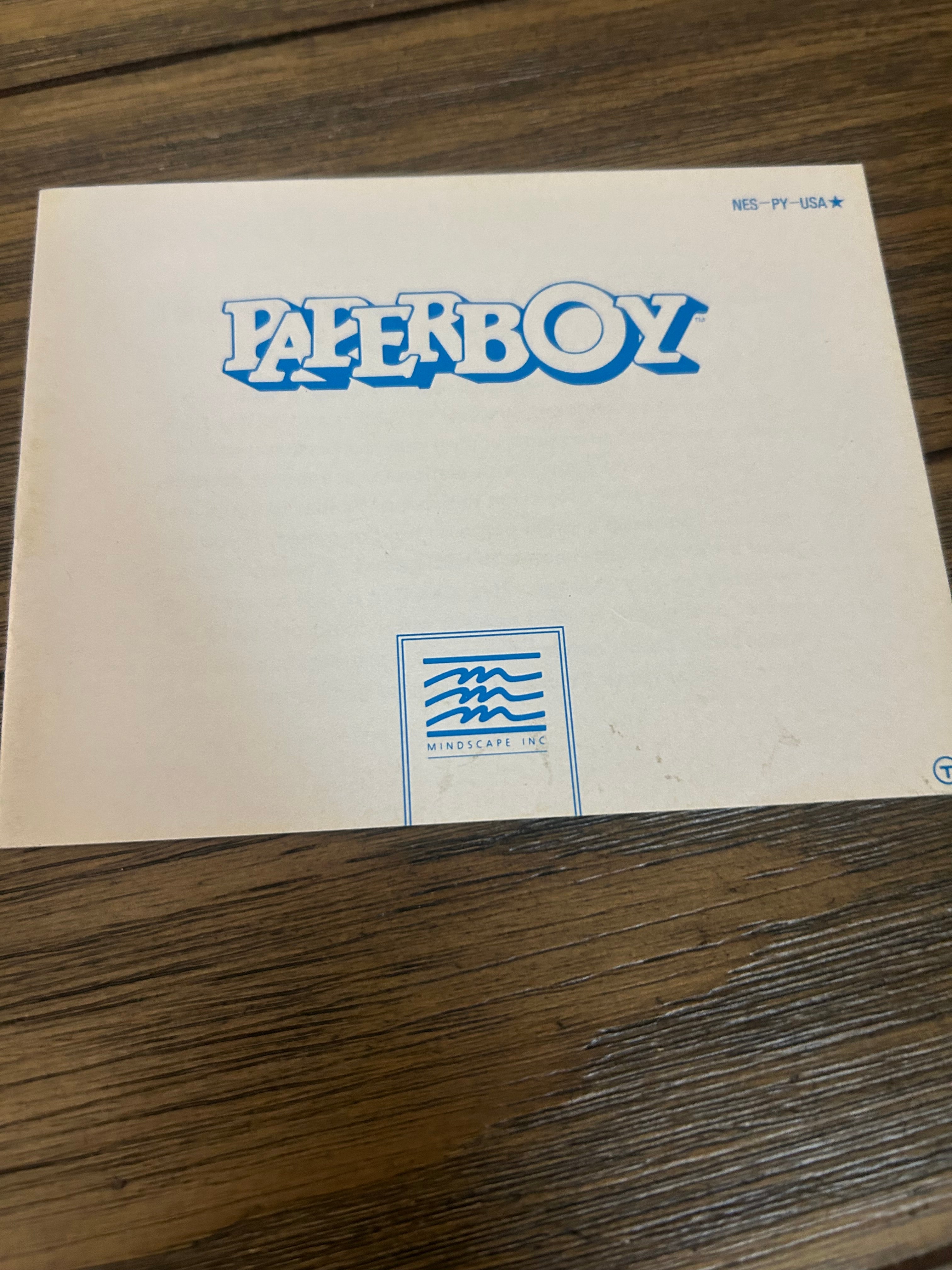 Paper boy nes with Manuel
