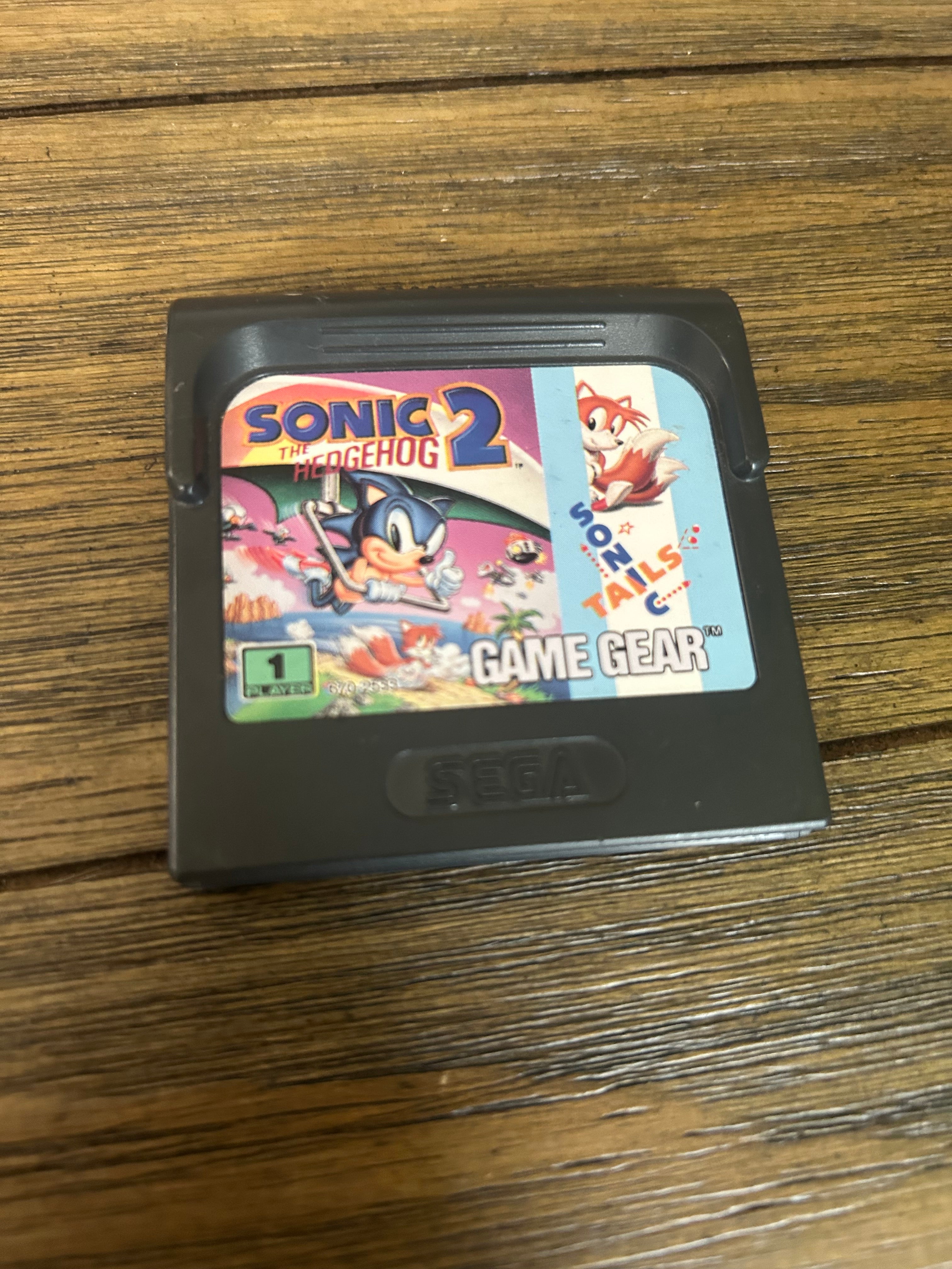 Sonic 2 Sega game gear