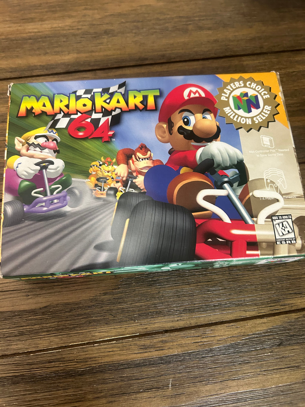 Mario kart 64 cib n64