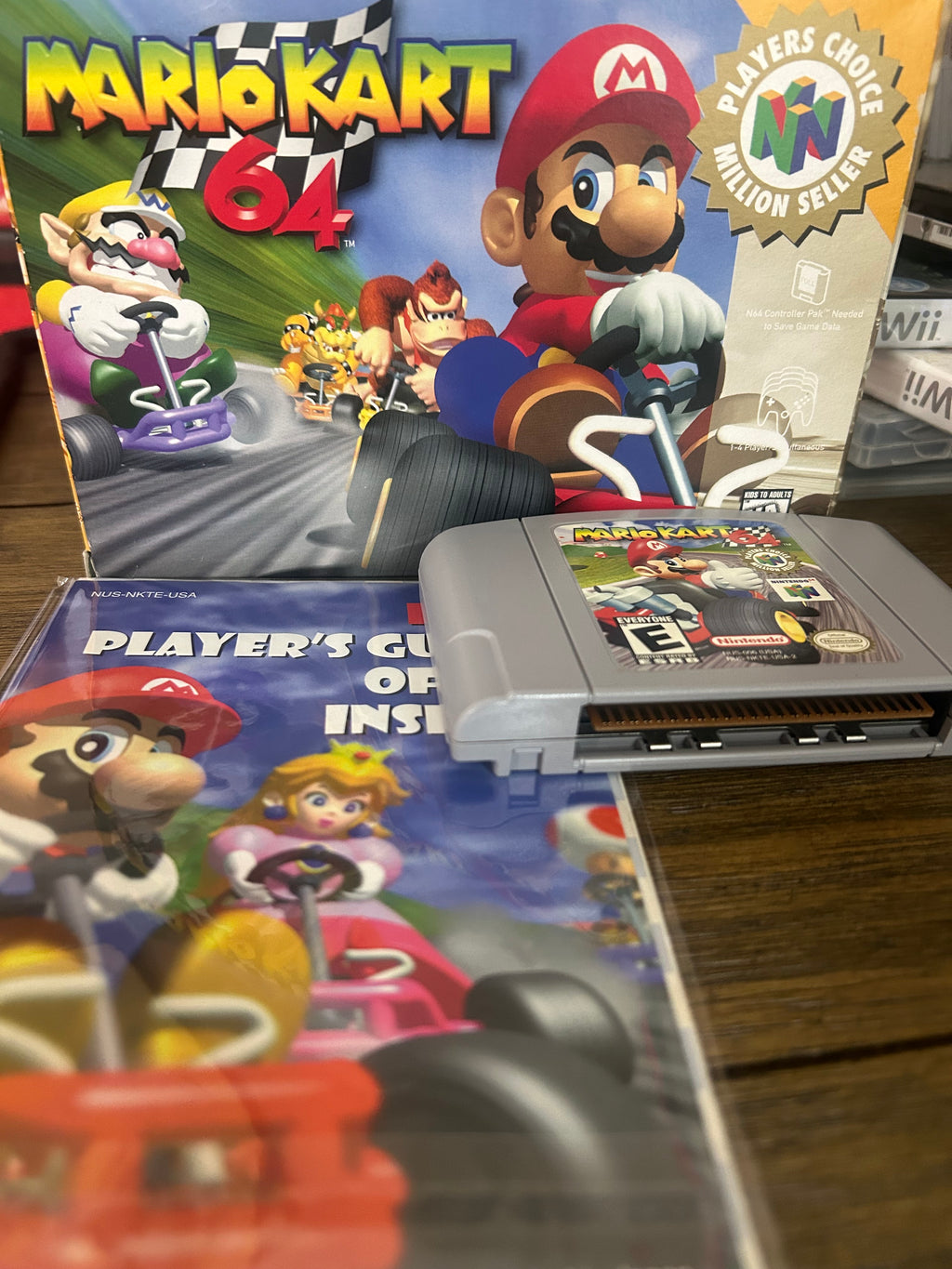 Mario kart 64 cib n64