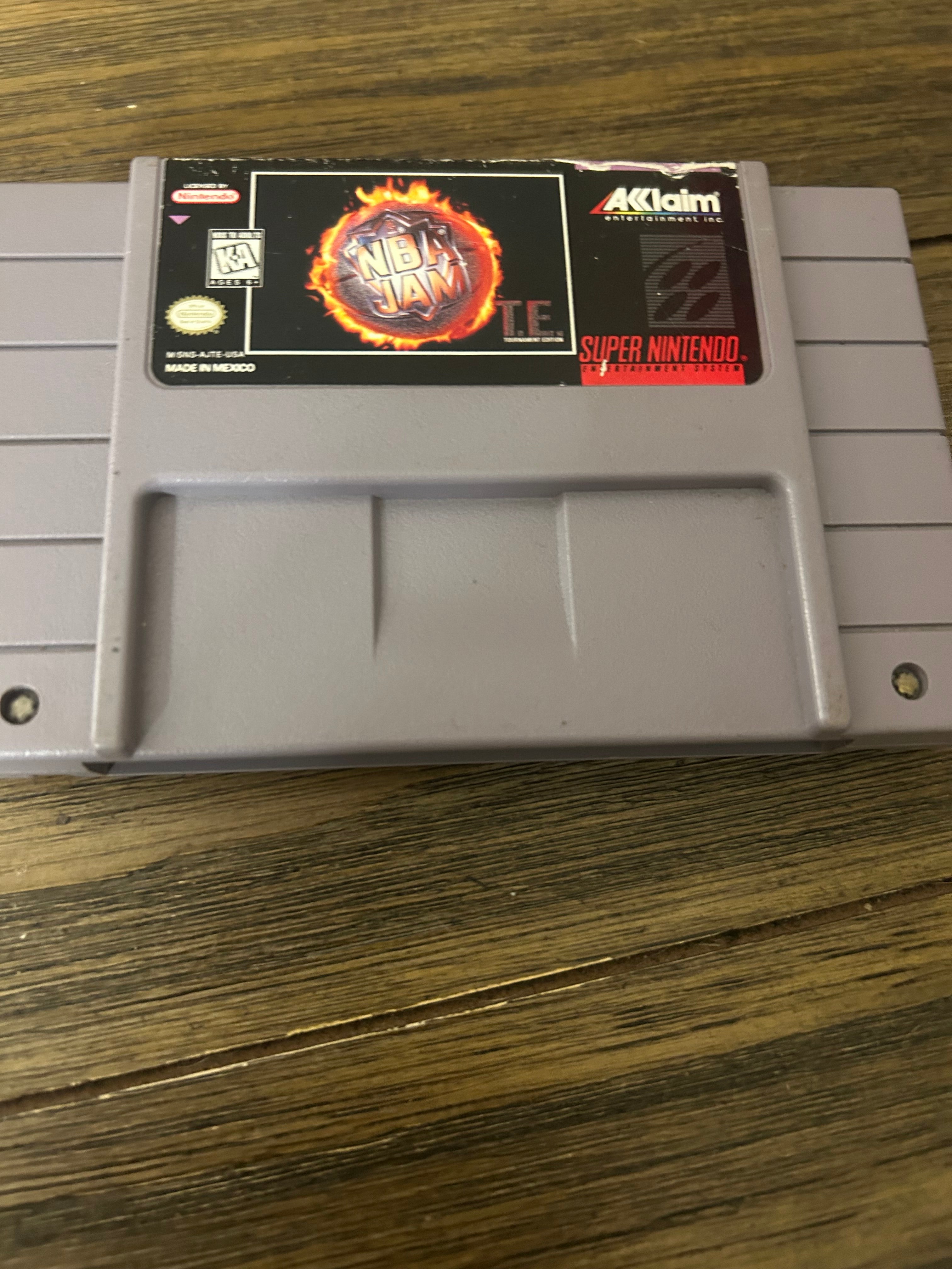 NBA jam tournament addition snes