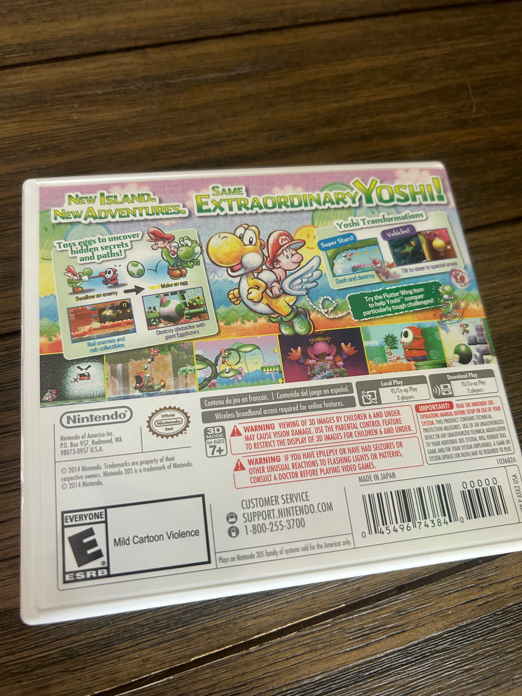 New Yoshies island 3ds