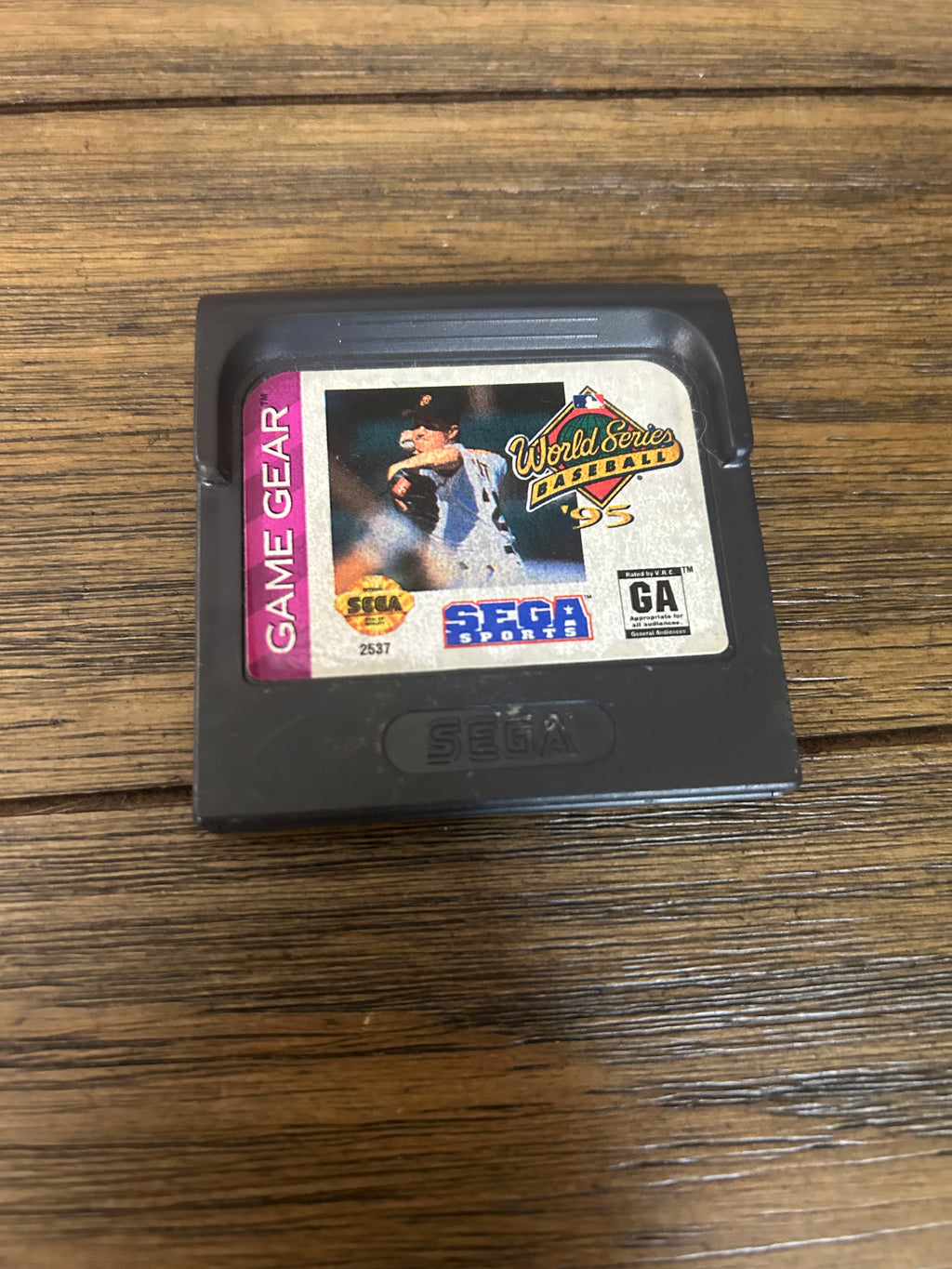 World Series baseball sega game gear