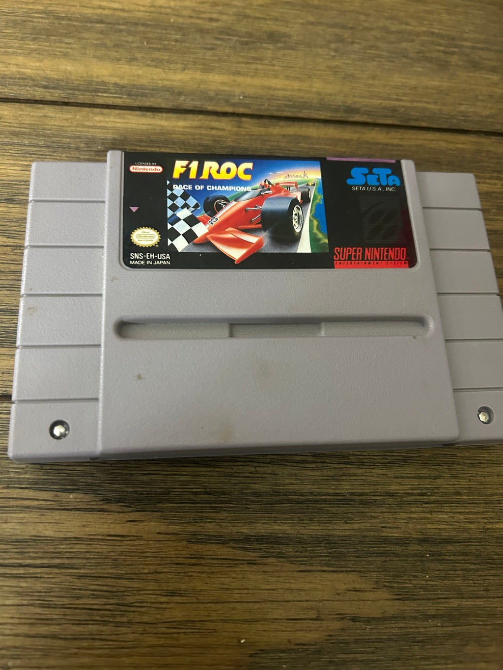 F1 roc SNES