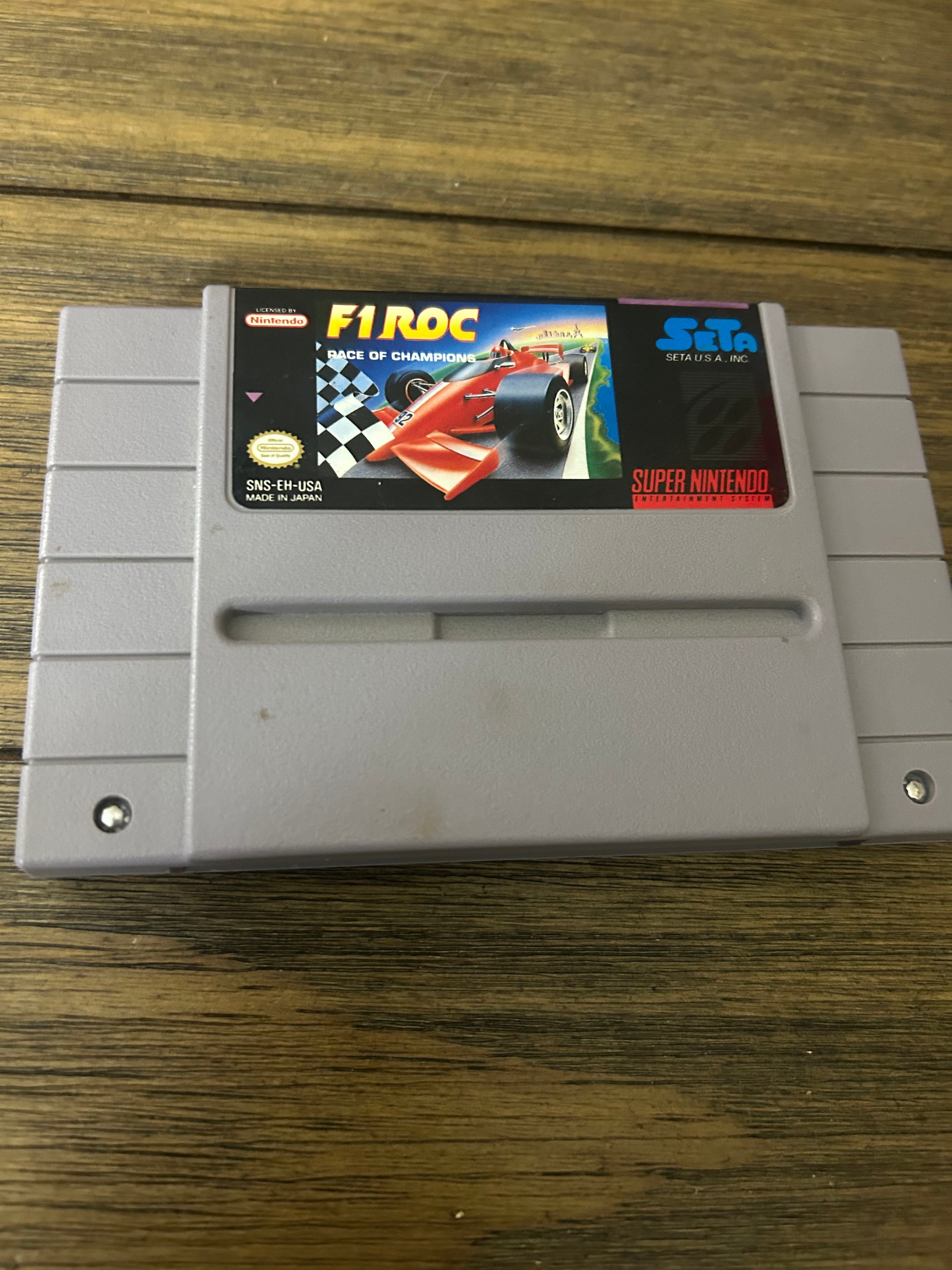 F1 roc SNES