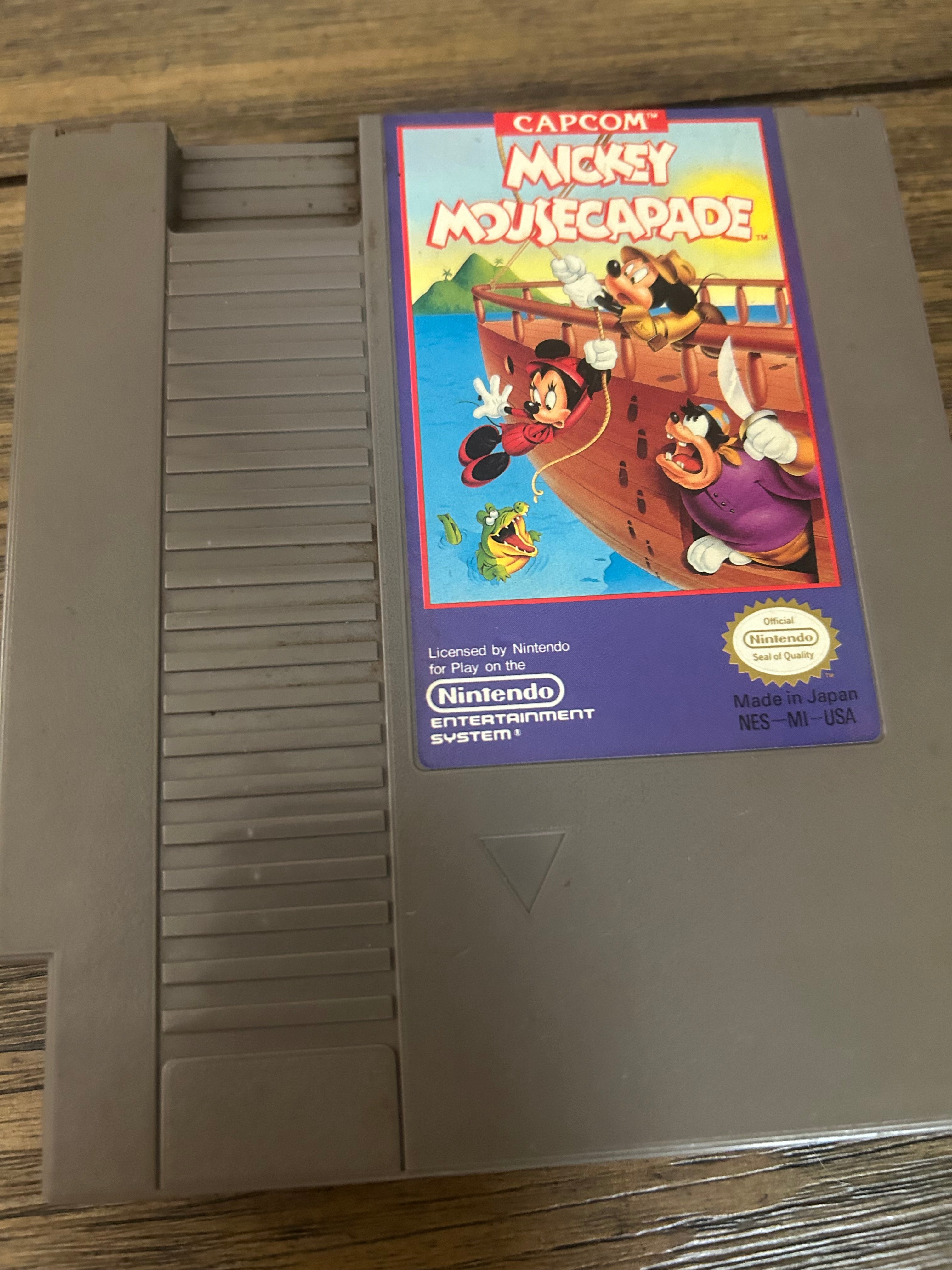 Mickey mousecapade nes