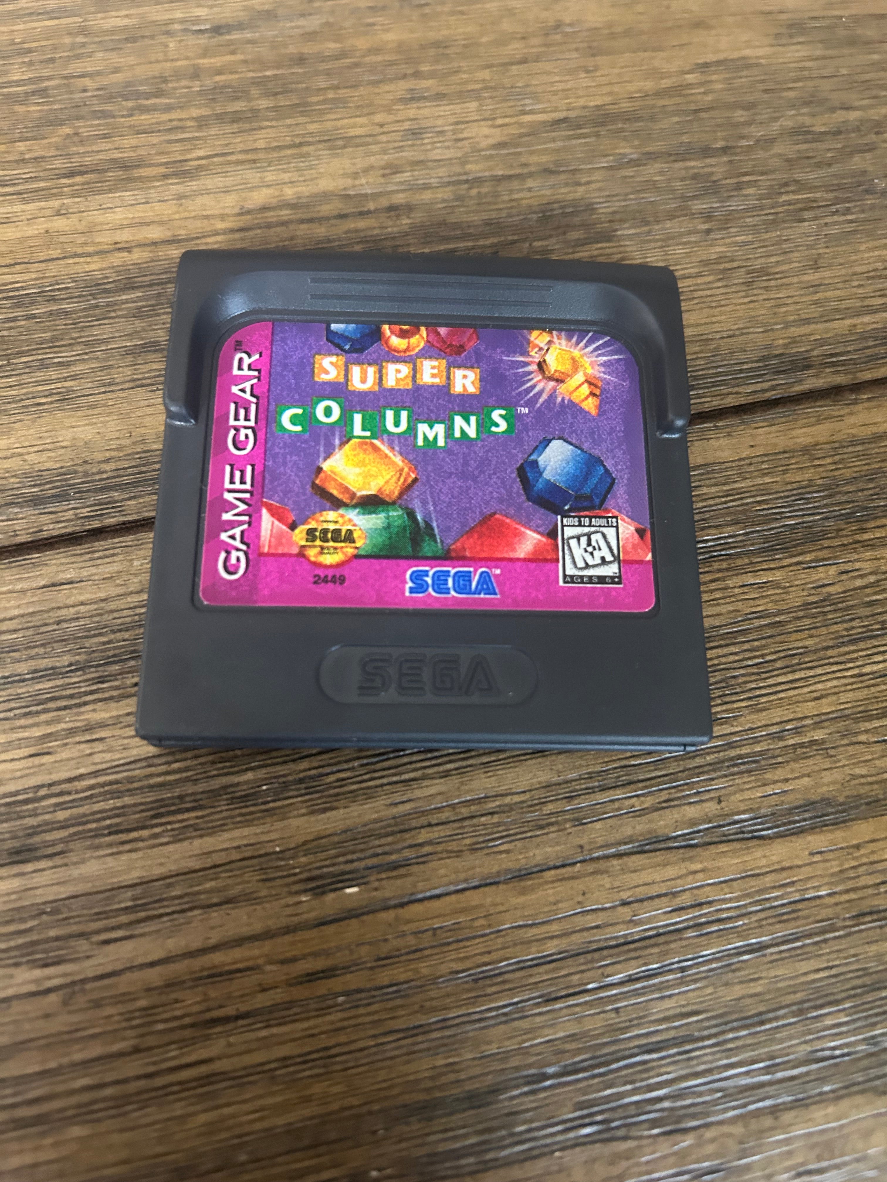 Super columns Sega game gear