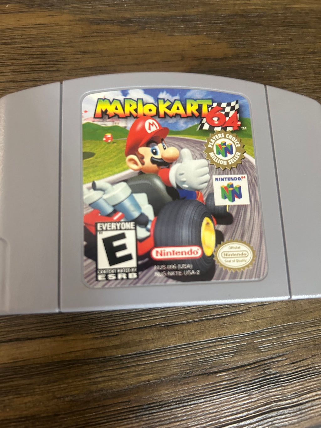 Mario kart 64 cib n64