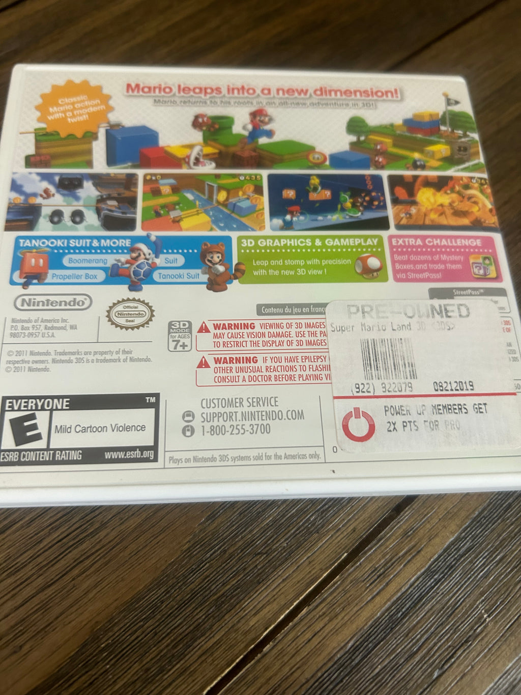Mario land 3d 3ds