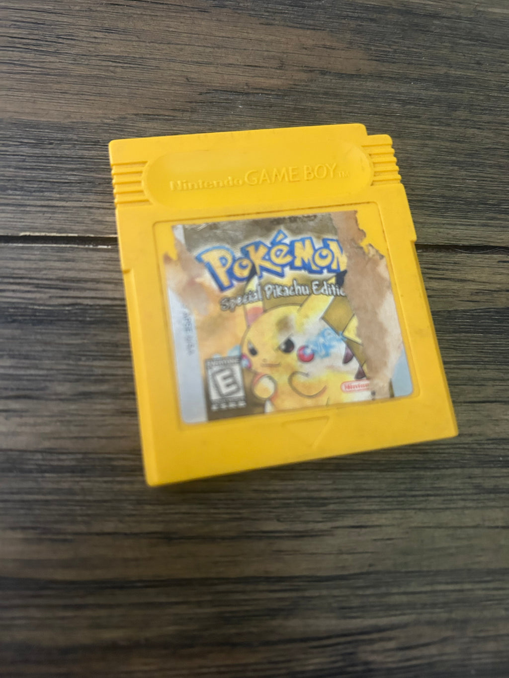Pokemon yellow gameboy