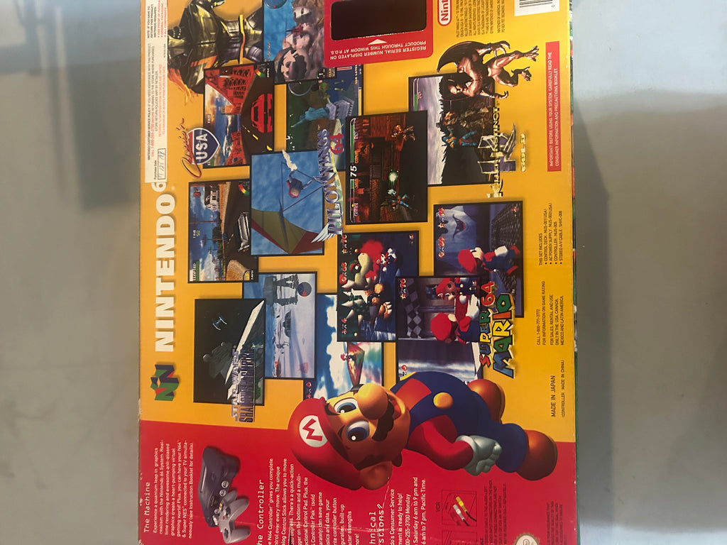 N64 cib tested and working
