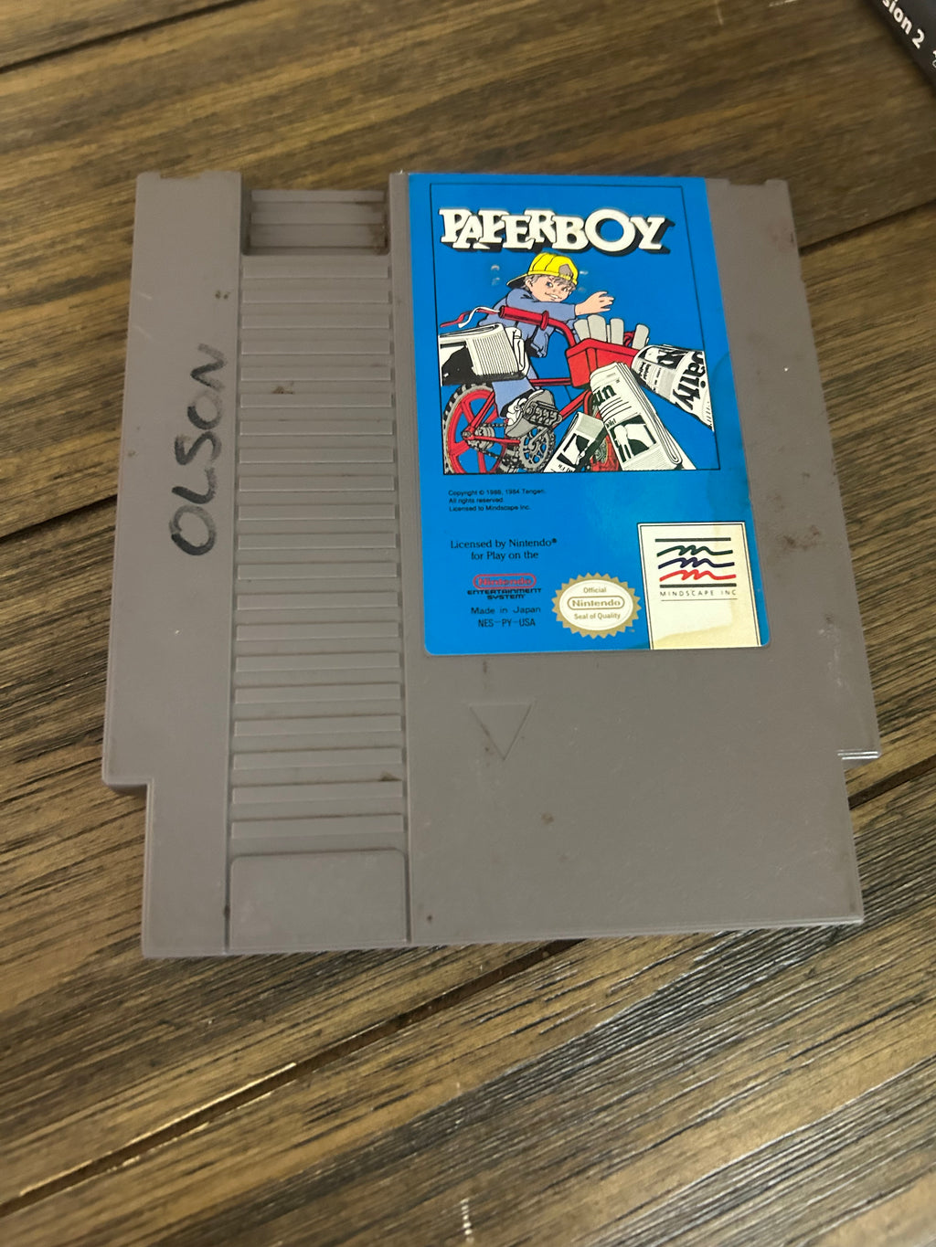 Paper boy nes with Manuel
