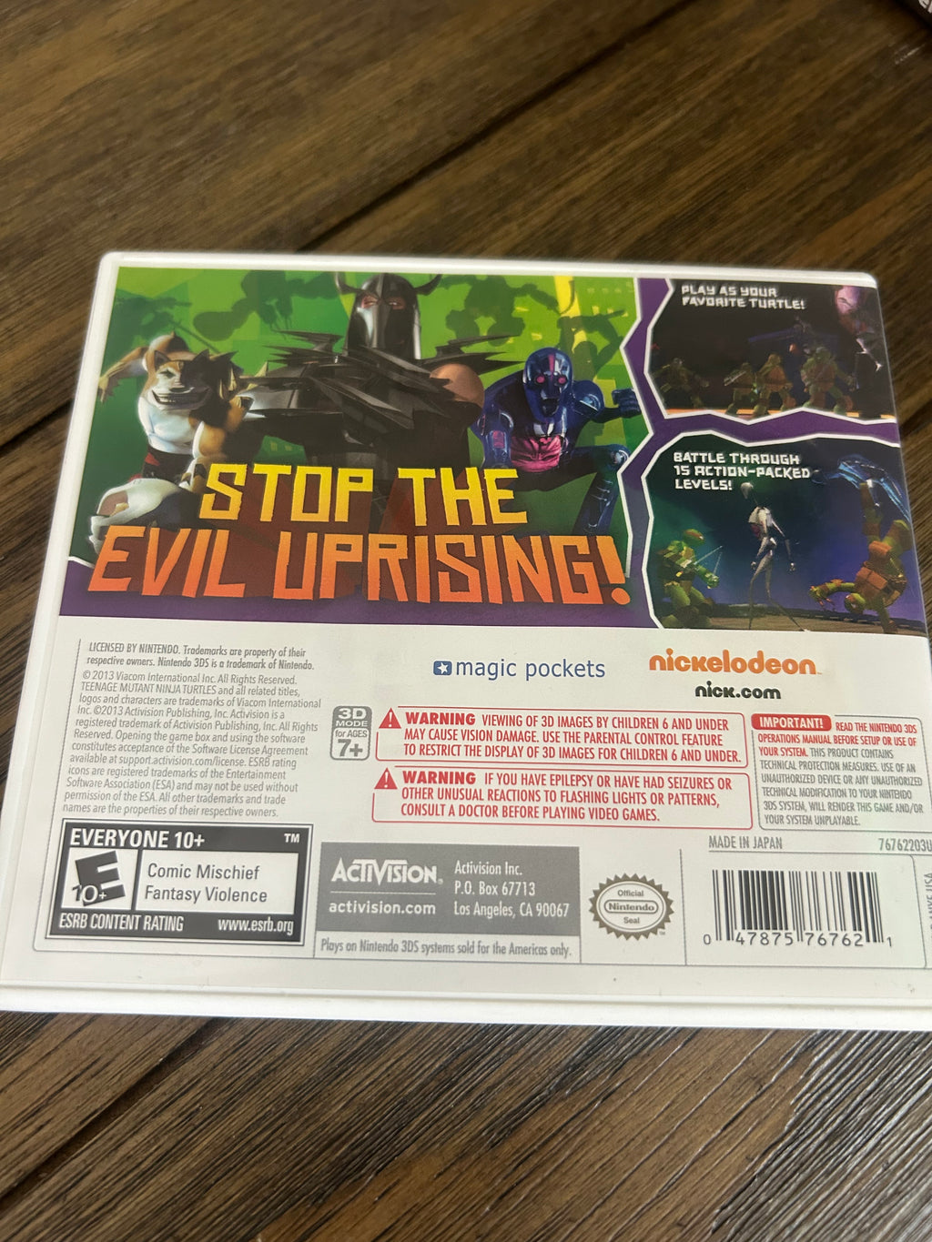 Ninja turtles 3ds