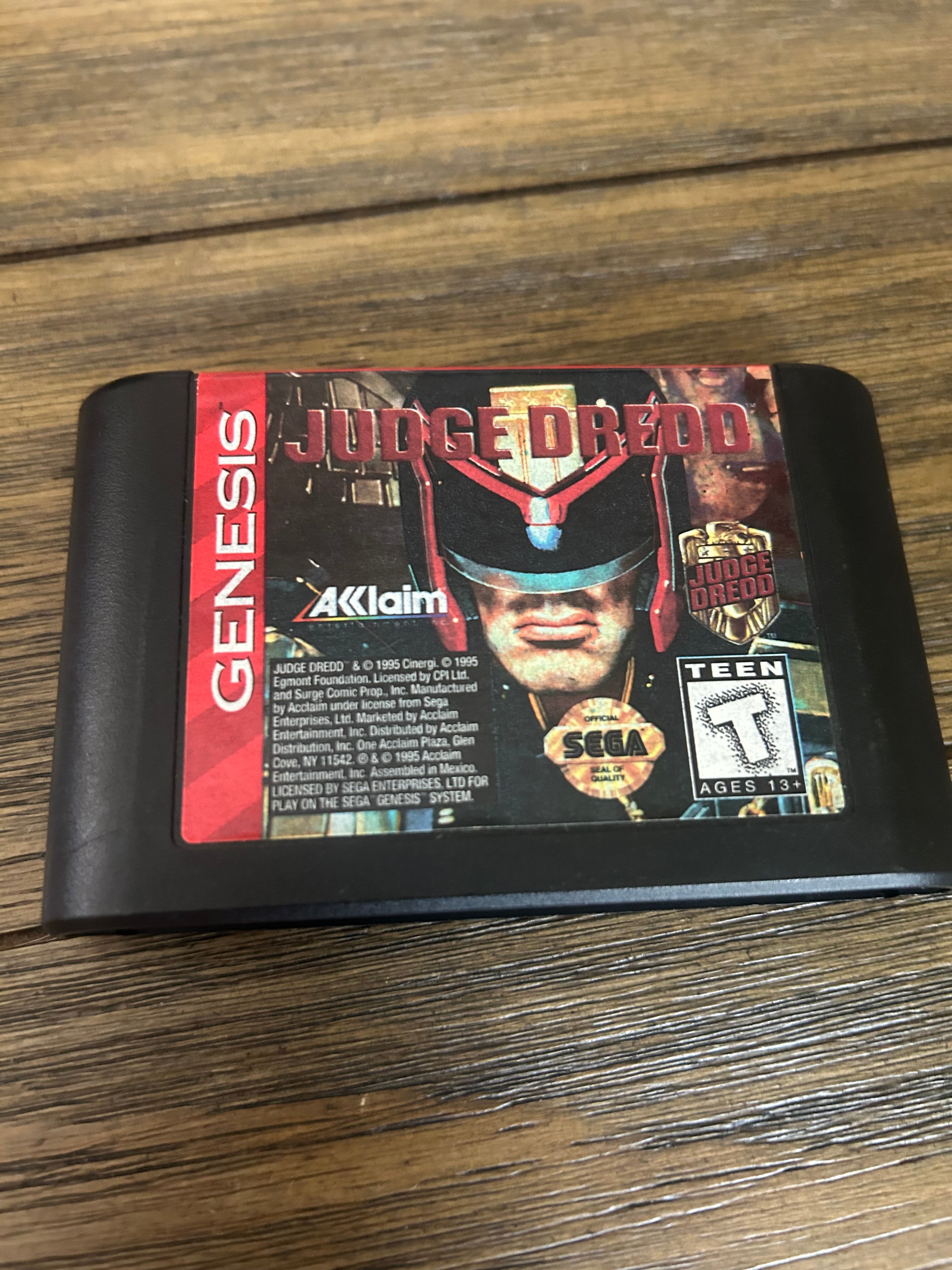 Judge dredd sega genesis